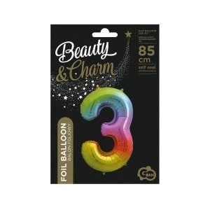 GoDan Foil balloon Number 3 file, 85cm