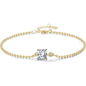 DELIS Сребърна гривна, jw1018, елегантен модел, със златно покритие (jw1018)