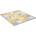 KinderKraft Мек пъзел с форми KinderKraft LUNO SHAPES, жълт (NEW023490)