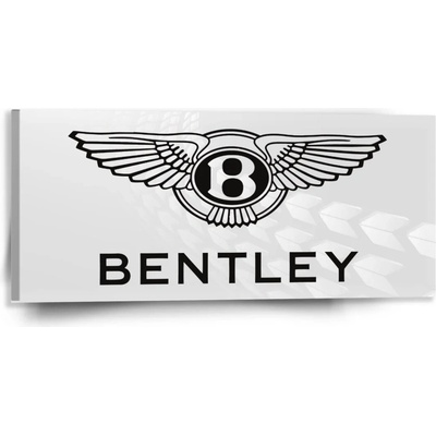 Sablio Obraz Bentley na bielej - 110x50 cm