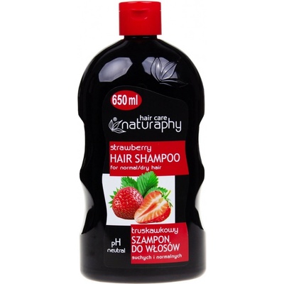 Naturaphy Šampón na vlasy jahoda s olivovým extraktom 650 ml