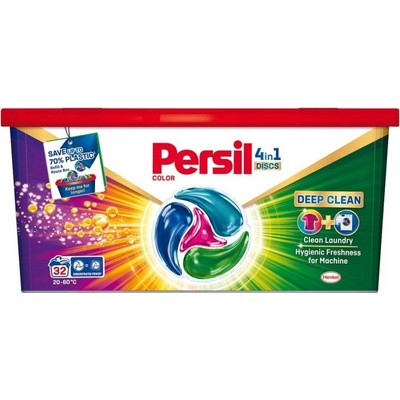 Persil 4in1 Discs Deep Clean Color Kapsle na praní 32 PD