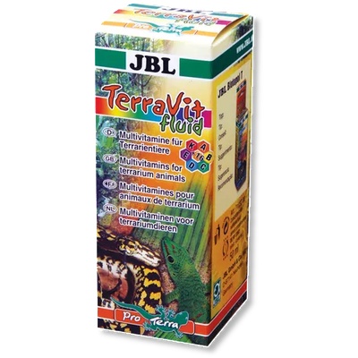 JBL TerraVit Fluid - мултивитамини за терариумни животни /течност/ 50 мл