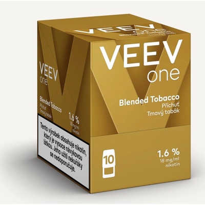 VEEV ONE náplň Blended Tobacco 18 mg 10ks