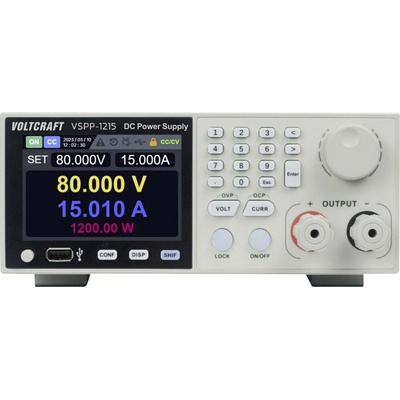 VOLTCRAFT VSPP-1215 laboratorní zdroj 19, nastavitelný, 0 - 150 V/DC, 0 - 20 A, 1200 W, USB, RS-485, LAN, lze programova