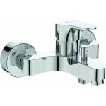 Ideal Standard Едноръкохватков смесител за вана и душ Ideal Standard Cerabase, хром с гланцово покритие (BC843AA)