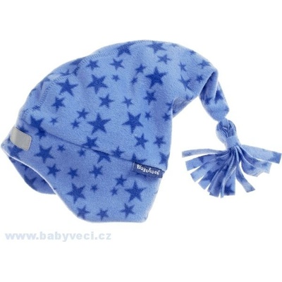 fleesová čepice Playshoes modrá hvězda