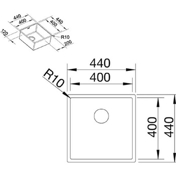 Image 1 of BLANCO CLARON 400-U (521573)