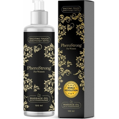 PheroStrong masážny olej pre ženy 100 ml