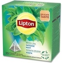 Lipton Green Tea Intense Mint 20 pyramidových sáčků