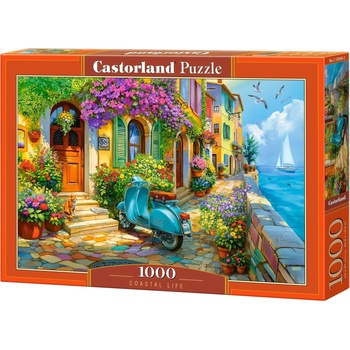 Castorland Пъзел Castorland от 1000 части - Крайбрежен живот (C-105465-2)
