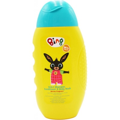Bing 3v1 šampón, kondicionér a sprchový gél pre deti 300 ml