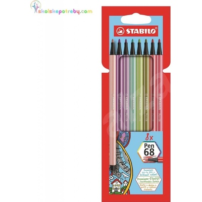 Stabilo Pen 68 6 ks