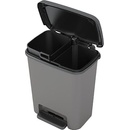 KIS Compatta recycling čierny/sivý 2 x 11 l