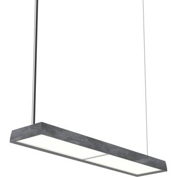 Louis Poulsen Висяща лампа Slim Box Suspended LED 3000K с микропризматичен дифузер Bluetooth управление за осветлението цвят алуминий (5741105463)