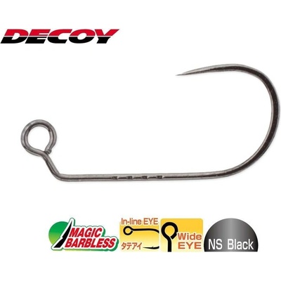 Decoy Area Hook XII AH-12 Jiggy Barbless vel.6 10 ks
