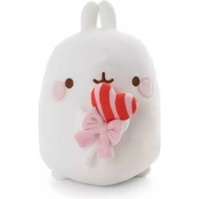 Nici: Molang plyšový zajačik s lízankou - 12 cm