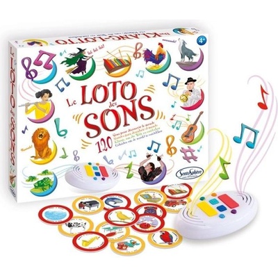 Sentosphère Sentosphere Образователна игра Лото звуци (snt100)