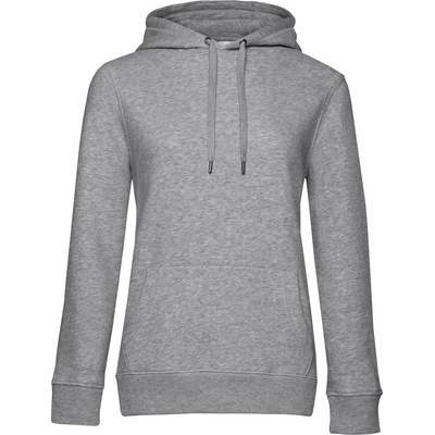 B&C Collection B&c queen hooded_° / Дамски суичър с качулка - светлосив меланж xxxl (01w02q61013)