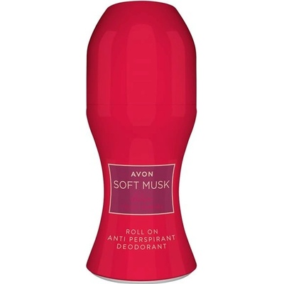 Avon roll-on antiperspirant Soft Musk Delice Velvet Berries 50 ml