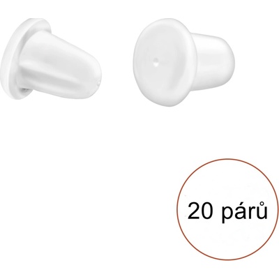 Olivie Gumová zarážka na náušnice 8218