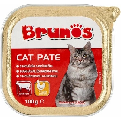 Brunos Paštéta s hovädzinou a hydinou 100 g