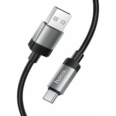 Hoco X117 USB A na USB C 3A 1m černý