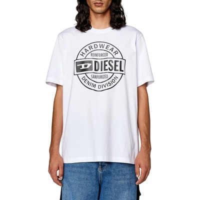 Diesel T-JUST-L21 T-SHIRT bílá