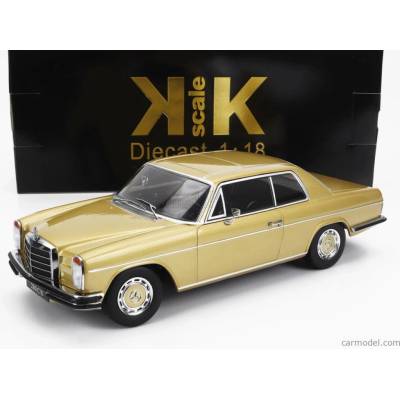 Kk-scale Mercedes benz 280c 8 w114 Coupe 1969 Gold Met 1:18