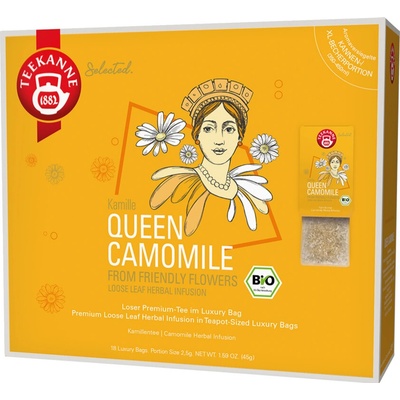 Teekanne Bio Luxury Bag Camomile 20 ks