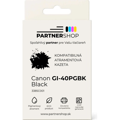 Atrament PartnerShop Canon GI-40PGBK - kompatibilný