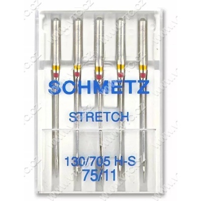 SCHMETZ Jehly strojové 705 H STRETCH 75 (5 ks)