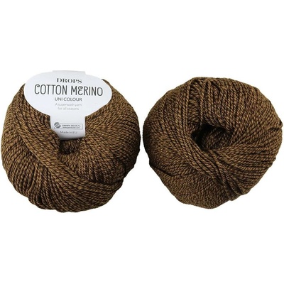 Drops Cotton Merino 39 oříšková