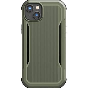 Raptic Кейс Raptic X-Doria Fort Case за iPhone 14 Plus with MagSafe, брониран гръб, зелен