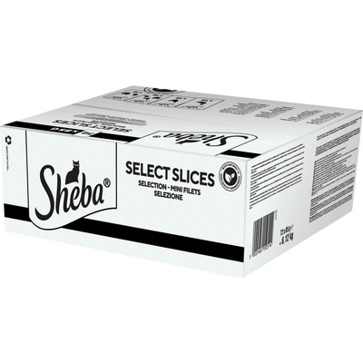 Sheba Select Slices kachna kuře drůbež krůta v omáčce 72 x 85 g