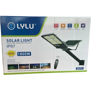 LYLU Соларна лампа с панел и стойка 1800w lylu