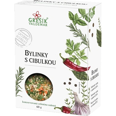 Grešík Bylinky s cibulkou 60 g