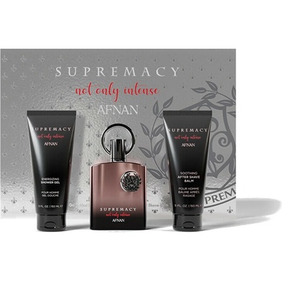 Supremacy Not Only Intense - parfumovaný extrakt 100 ml + sprchový gél 150 ml + balzam po holení 150 ml