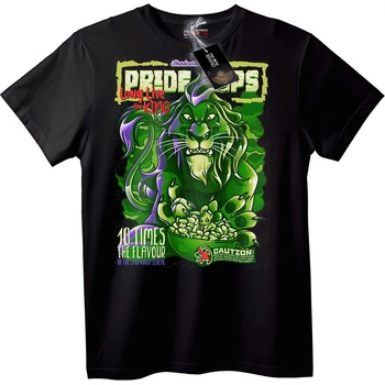 NOONEBRAND Тениска Гордостта на Царя Лъв - 2XL, Black