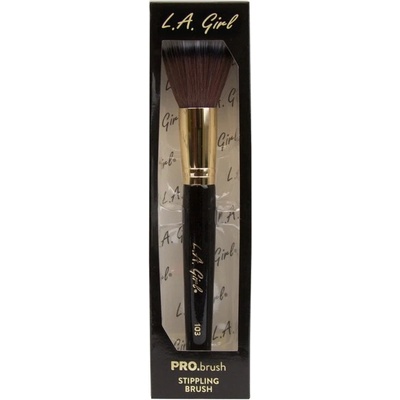 L.A. Girl štětec na make-up a bronzer Stippler