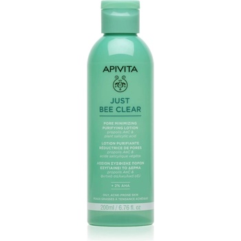 APIVITA Just Bee Clear Pore Minimizing Lotion грижа против разширени пори и черни точки 200ml