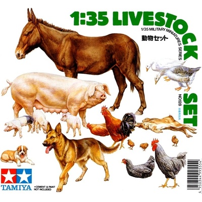 Tamiya Livestock Set 1:35