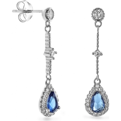 Again Jewelry Elegantné strieborné náušnice s kubickými zirkónmi AJNS0066