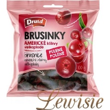 Druid Brusinky americké klikvy velkoplodé – půlené 100 g