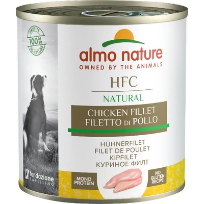 Almo Nature HFC 6x280г HFC Almo Nature консервирана храна за кучета - пилешко филе