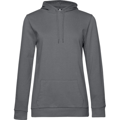 B&C mikina Hoodie COT-01W04Wx4700 šedá sloní