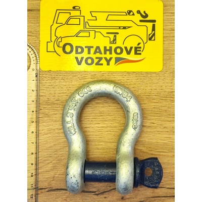 Odtahové vozy HA2 třmen omega s čepem, vysokopevnostní, pozink Nosnost v tunách: 3,25t – Hledejceny.cz