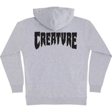 Creature Mono P/O Hooded Heavyweight Grey Hthr