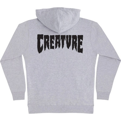 Creature Mono P/O Hooded Heavyweight Grey Hthr