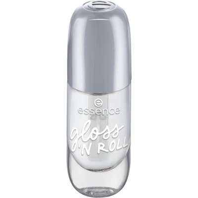 essence Лак за нокти Gel Nail, 01 Gloss 'n' Roll, 8 ml